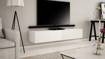 ПОДВЕСНОЙ ШКАФ ПОД ТЕЛЕВИЗОР 180 СМ МАТОВЫЙ, РАЗНЫЕ ЦВЕТА!