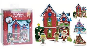 3D ПАЗЛ РОЖДЕСТВЕНСКИЙ ДОМ ПАЗЗЛ ИЗ ПЕНЫ