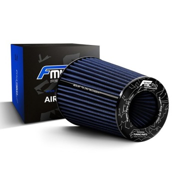 Filtr powietrza stożek FMIC.Pro śr.76mm dł.200mm Niebieski