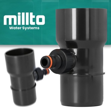 ДОЖДЕВОЙ УЛОВИТЕЛЬ 63 мм Коллектор дождевой воды Желоба Grafi X5