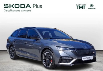 Skoda Octavia IV RS Kombi 2.0 TSI 245KM 2022 Skoda Octavia RS 240KM SELECTION DSG HAK Salon PL 1 wlasciciel ASO VAT23, zdjęcie 7