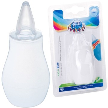 НАЗАЛЬНЫЙ АСПИРАТОР Canpol PEAR с твердым наконечником