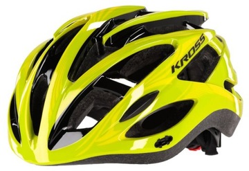 Велосипедный шлем Kross LAKI 008LGR салатовый 58-61 см L