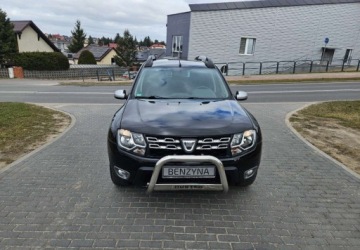 Dacia Duster I SUV Facelifting 1.2 TCe 125KM 2014 Dacia Duster LIFT Czujniki Parkowania Nawigacja Skora 1-Wlasciciel 1.2, zdjęcie 1
