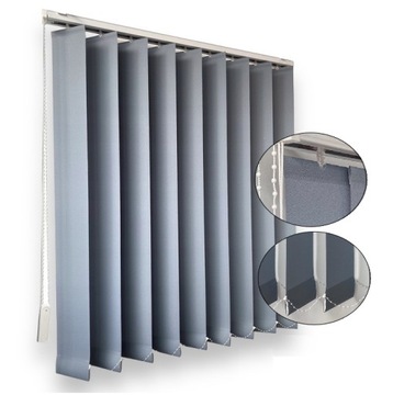 Żaluzja pionowa vertical - na wymiar do 170x250