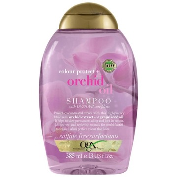 Szampon Organix 385 ml Orchid Oil ochrona UV Różowy