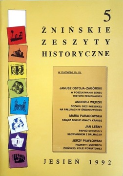 Żnińskie Zeszyty Historyczne nr 05