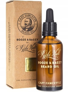 Captain Fawcett Booze Baccy Olejek do brody 50 ml