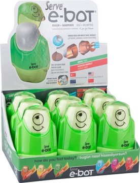 Точилка для робота Serve E-Bot Green с ластиком