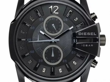 Zegarek męski Diesel DZ4180 stalowy czarny