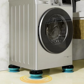 Накладки антивибрационные, противоскользящие для стиральных, посудомоечных машин и холодильников, 4 шт.