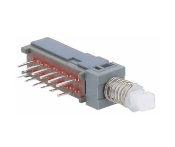 IZO-12T Przełącznik typu isostat, sieciowy 0.1A/30V bistabilny (ON-ON) 4PDT