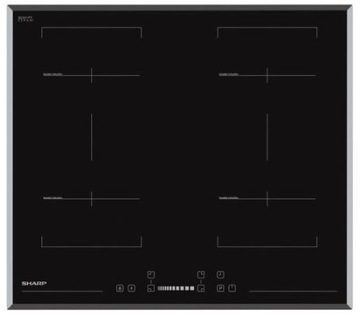 SHARP KH6I38CS00EU индукционная варочная панель 2 X КОМБИНИРОВАННАЯ