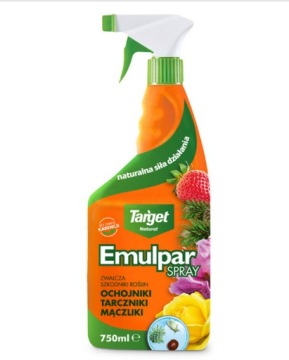 TARGET EMULPAR SPRAY 750ML OCHOJNIKI TARCZNIKI MĄCZLIKI SZKODNIKI ROŚLIN