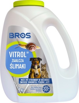 Środek przeciwko ślimakom Bros Vitrol 1 kg