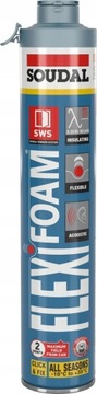 SOUDAL FLEXIFOAM C&F piana montaż ELASTYCZNA 750ml