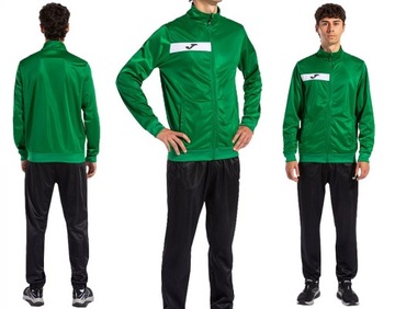 KOMPLET DRESOWY MĘSKI JOMA DRES SPORTOWY PIŁKARSKI GREEN r.L
