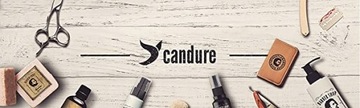 Опасная бритва Candure для бритья с деревянными насадками