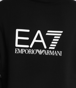 EA7 bluza | Cropped Fit czarna