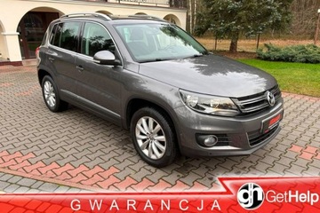Volkswagen Tiguan I SUV Facelifting 1.4 TSI BlueMotion 160KM 2012 Volkswagen Tiguan Kamera cofania Alcantara Hak, zdjęcie 1