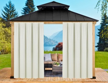 ВОДОНЕПРОНИЦАЕМЫЕ ШТОРЫ ДЛЯ ТЕРРАСЫ 155х220 ДЛЯ БЕСЕДКИ, ВЫБОР ЦВЕТА И РАЗМЕРА