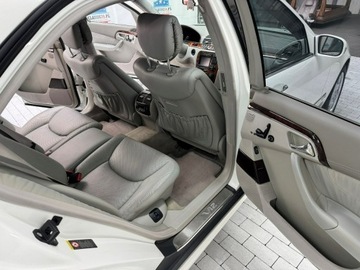 Mercedes Klasa S W220 2001 Mercedes S 600 LONG Biały W12 365KM Gotowy do, zdjęcie 22