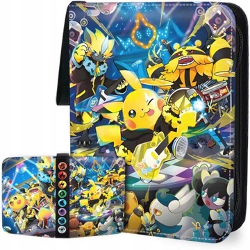 ALBUM segregator na 900 KART POKEMON z uchwytem