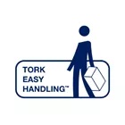 Салфетка для протирки x1 Tork 128407 Синий 3W 340mb Industrial