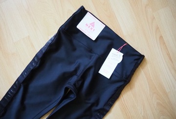 NEXT PETITE __ LEGGINSY ACTIVE CZERŃ __ R. 34/XS