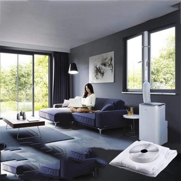 УПЛОТНИТЕЛЬ ОКОН 400 СМ ДЛЯ ПЕРЕНОСНЫХ КОНДИЦИОНЕРОВ, СУШИЛЬНЫХ ШКАФОВ