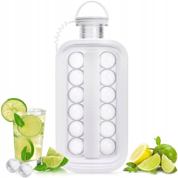 Portable Ice Ball Maker Ice Cube Molds Bottle