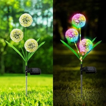 Mniszek lekarski lampa LED SolarSparks