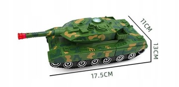 Робот-трансформер ТАНК 2в1 ездит со светодиодными звуками