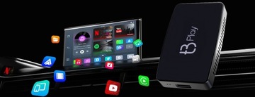 Adapter Samochodowy TB Play Carplay/Android Auto Android 12 TRADEBIT