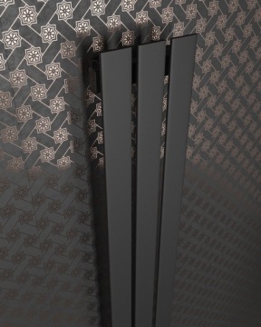 ДЕКОРАТИВНЫЙ РАДИАТОР ROYALSLIM 100/22 черный