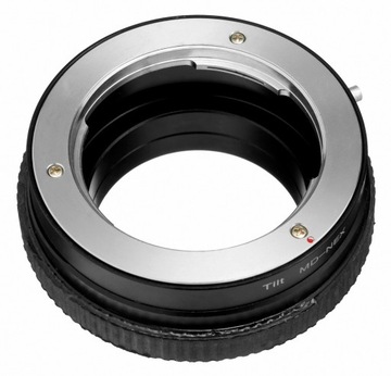 # TILT Adapter SONY 'E' / NEX (aparat) na MINOLTA MD (obiektyw) #
