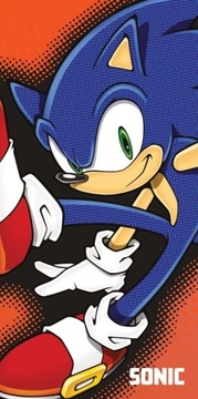 SONIC RĘCZNIK 70x140 BAWEŁNIANY SONIK NA PLAŻĘ DZIECIĘCY