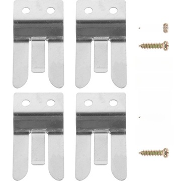 4PCS METAL MIC HOLDER CLIPS MICROPHONE HOLDERS