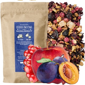 Herbata owocowa DOMOWA SZARLOTKA 50G jabłko