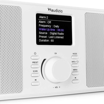 Цифровое домашнее радио DSP FM DAB+ BT ЖК-сигнализация