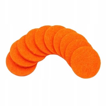 WKŁADKI ZAPASOWE DYFUZORA SAMOCHODOWEGO DO OLEJKÓW ZAPACHOWYCH ORNGE2 10SZT