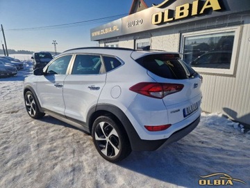 Hyundai Tucson III SUV 1.6 T-GDI 177KM 2018 Hyundai Tucson Full Led 4x4 Skory Blokada Mostow Niski przebieg 1.6 177KM, zdjęcie 3