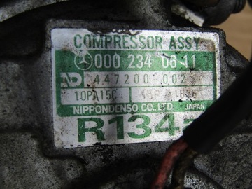 4 MERCEDES W124 W210 DIESEL KOMPRESOR KLIMATIZACE