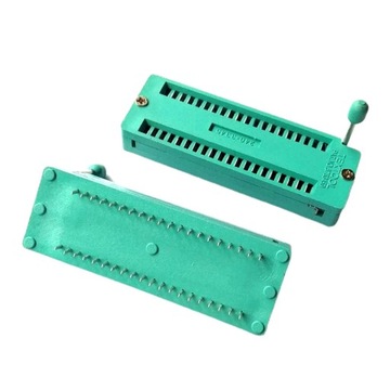 2 шт., универсальная многофункциональная 40-контактная розетка Zif IC, испытательная плата Zif IC