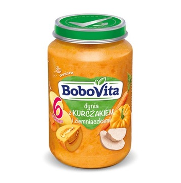BoboVita Dynia z kurczakiem i ziemniaczkami po 6 m