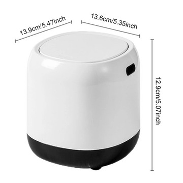 Countertop Trash Can Small Garbage Can desktop bin mini Trash Can