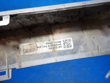 LIŠTA NÁRAZNÍKU PŘEDNÍ CHRÓM KIA XCEED FACELIFT 22> 86577-J7PA0