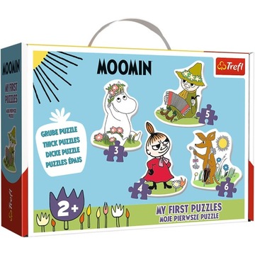 36094 TREFL BABY PUZZLE WESOŁE MUMINKI