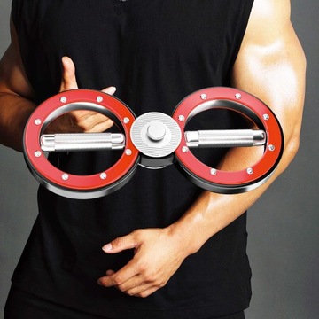 Arm Exerciser 360 stopni obrotowy trening siłowy Arm Rotator Machine Red