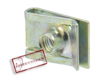 5x ПЛАСТИКОВАЯ МОНТАЖНАЯ ПЛАСТИНА ДЛЯ МОНТАЖА ОБТЕКТОРА M6 МОТОЦИКЛА